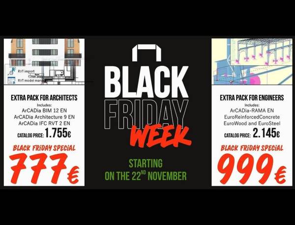Black Friday Week - Sales in ArCADiaSOFT